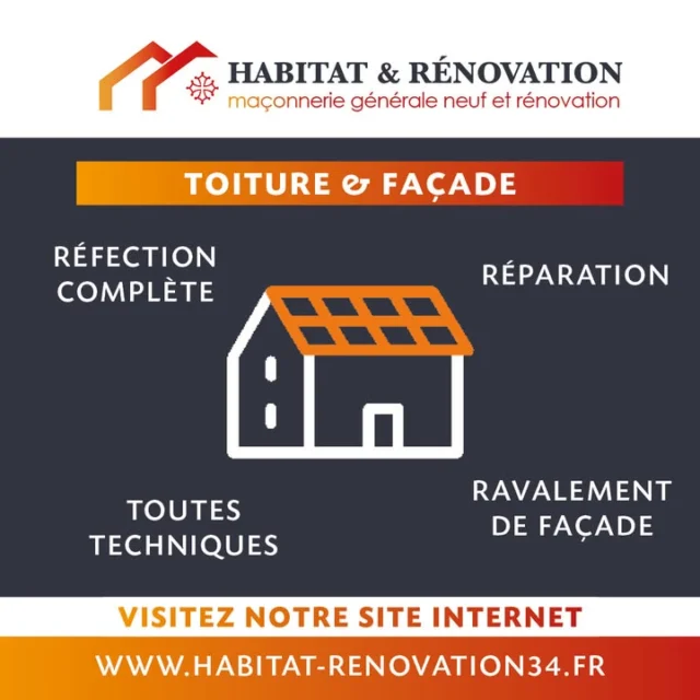 Toiture & façade De la réfection complète de toiture au ravalement de…