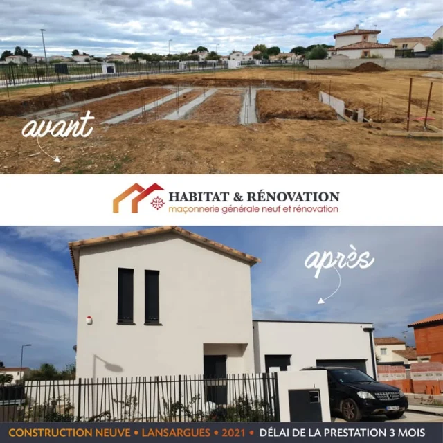 Construction d'une maison individuelle sur la commune de Lansargues 😀